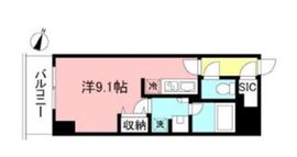 プライムメゾン初台 203 間取り図