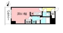 プライムメゾン初台 9階 間取り図