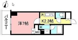 プライムメゾン初台 204 間取り図