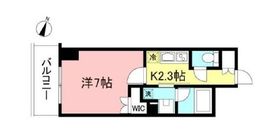 プライムメゾン初台 604 間取り図