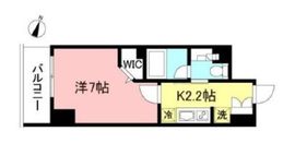 プライムメゾン初台 1404 間取り図