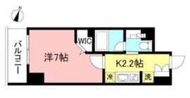 プライムメゾン初台 405 間取り図