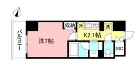 プライムメゾン初台 1106 間取り図