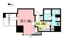 プライムメゾン初台 508 間取り図