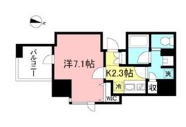 プライムメゾン初台 608 間取り図