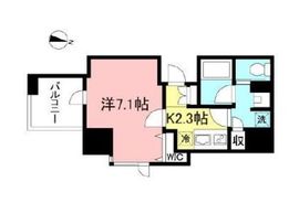 プライムメゾン初台 1208 間取り図