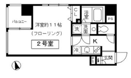 スリアン神楽坂 402 間取り図