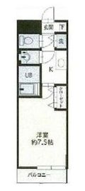 HF銀座レジデンスイースト2 303 間取り図