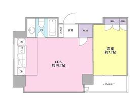 フォレストタウン参宮橋 602 間取り図