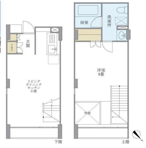 KDXレジデンス自由が丘 307 間取り図