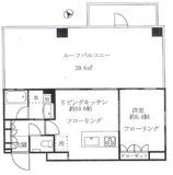 オープンレジデンシア南青山 6階 間取り図
