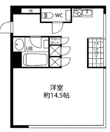 フォレシティ東麻布 302 間取り図