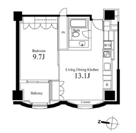 ハンドレッドステイレジデンス 1001 間取り図