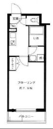 メインステージカテリーナ恵比寿駅前 5階 間取り図