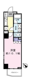 グランスイート代々木 3階 間取り図