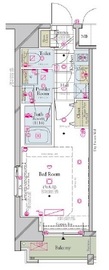 コンシェリア三田 12階 間取り図