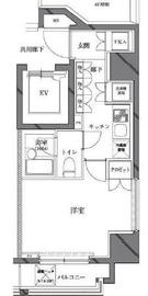 セジョリ西麻布 8階 間取り図