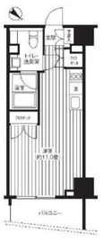 Ti-HIGASHIAZABU 505 間取り図