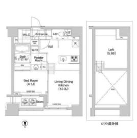 コンフォリア新川 901 間取り図