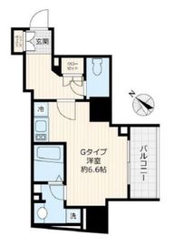 ボルト渋谷松濤レジデンス 8階 間取り図