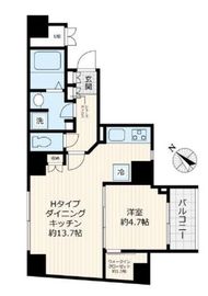 ボルト渋谷松濤レジデンス 11階 間取り図