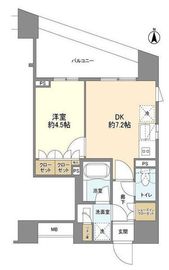 プライア渋谷 9階 間取り図