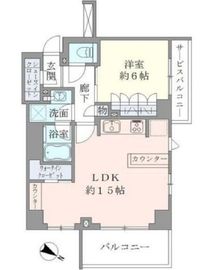 ブリリア学芸大学 3階 間取り図