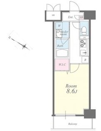 アビタシオン・創 202 間取り図