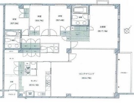 王子グリーンヒルアパートメンツ 102 間取り図