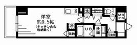 レジディア目白 517 間取り図