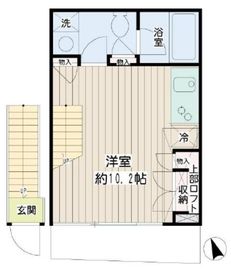 FLEG自由が丘EL 1階 間取り図