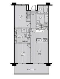 HF馬込レジデンス 202 間取り図
