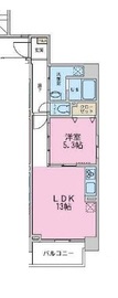 グレースハイツ弥生町 101 間取り図