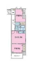 グレースハイツ弥生町 701 間取り図