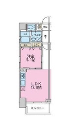 グレースハイツ弥生町 703 間取り図