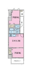 グレースハイツ弥生町 505 間取り図