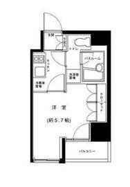 グランフォース五反田 4階 間取り図