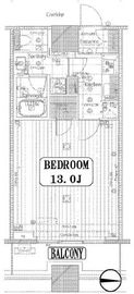 コンシェリア西新宿タワーズウエスト 16階 間取り図