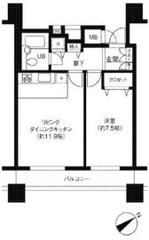 LOOP-M 1004 間取り図