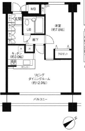 LOOP-M 1006 間取り図