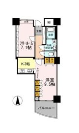 品川シーサイドビュータワー2 202 間取り図