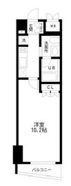 レジディア幡ヶ谷 204 間取り図