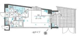 ZOOM目黒不動前 1階 間取り図