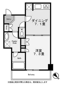 パレステージ文京江戸川橋 103 間取り図