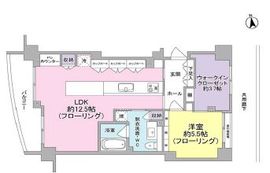 イトーピア広尾ヒルズクローチェ 7階 間取り図