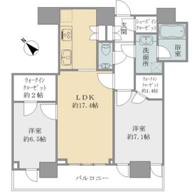 ザ・クレストタワー 31階 間取り図