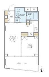 KDXレジデンス南麻布 405 間取り図