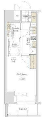 アーバネックス秋葉原EAST2 604 間取り図