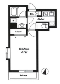 T&G神田マンション 701 間取り図