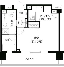 クリオ文京小石川 1006 間取り図